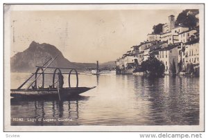 Lago di LUGANO Gandria, Ticino, Switzerland, PU-1923