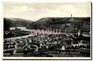 Old Postcard Bingen put Bingerbrück