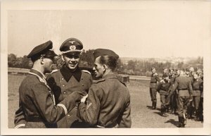 German Soldiers Commanders ? General ?? Germany Military RPPC Postcard G13