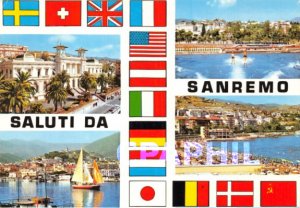 Postcard Modern SANREMO
SALUTI DA Waterskiing