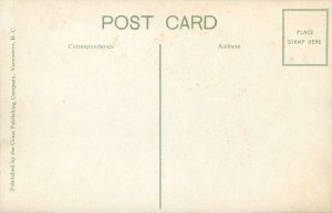 Vancouver BC Canada Stanley Park Pavilion Litho Postcard Unused