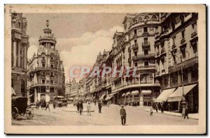 Old Postcard Spain Espana Spain Madrid Avenida del Conde de Penalver