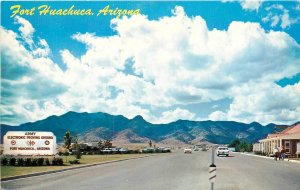 1950s Sierra Vista Arizona Entrance US Army Electronic Petley Postcard 25-11948