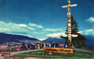 Canada Prospect Point in Vancouver Stanley Park Chrome Postcard 08.52