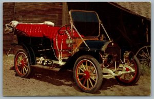 Postcard Automobile Leon Carpenter Fiat Advert Fayetteville 1909 Stoddard Dayton