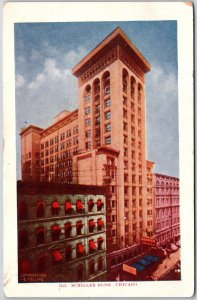 1908 Schiller Building Chicago Illinois IL Posted Postcard