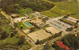 Ormond Beach Florida Ellinor Village Birdseye View Vintage Postcard KK2153