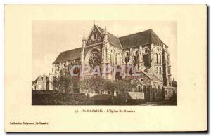 Old Postcard The Church St Nazaire St Nazaire