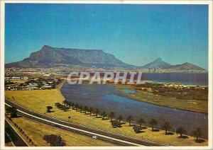 Modern Postcard Cape Town South Africa Year Uninterrupted view of Table Mount...