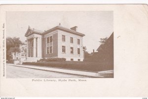 HYDE PARK, Massachusetts, 00-10s; Public Library