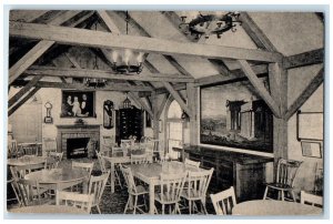 c1940 Fruitlands Wayside Museums Interior Harvard Massachusetts Vintage Postcard