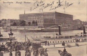 Sweden Stockholm Kungl Slottet 1909