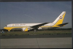 Aviation Postcard - Boeing 767-284ER, CC-CEX of Royal Brunei Aeroplane  BH6497