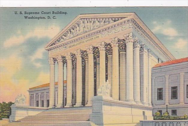 Washington D C United States Supreme Court Building