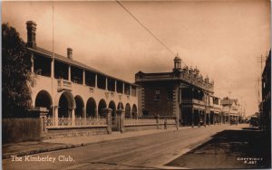 South Africa The Kimberley Club Vintage RPPC C200