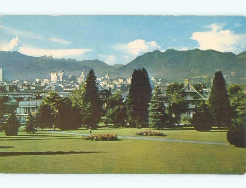 Unused Pre-1980 QUEEN ELIZABETH PARK Vancouver British Columbia BC c7307