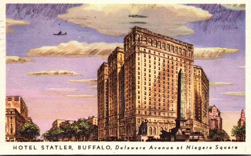 New York Buffalo Hotel Statler 1948