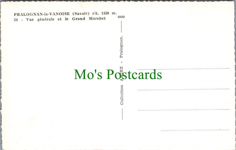 France Postcard - Pralognan-La-Vanoise -Generale Et Le Grand Marchet Ref.RS30290