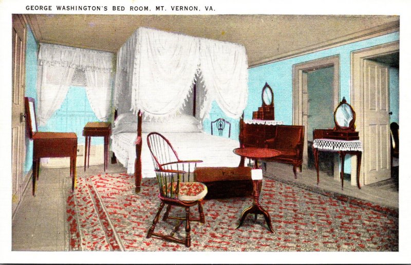 Virginia Mount Vernon George Washington's Bed Room