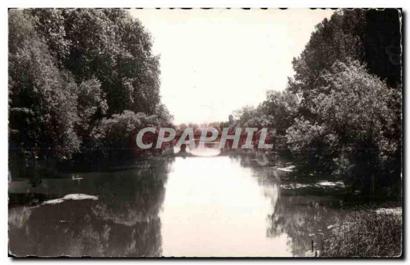 Old Postcard La Fleche (Sarthe) Perspective on the Loir