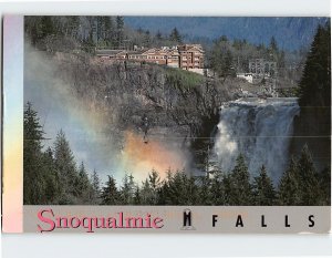 Postcard Snoqualmie Falls Washington USA