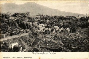 PC CPA POENTJAK Weg Sindanglaya INDONESIA (a13852)