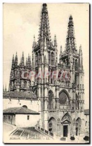 Old Postcard Burgos The Cathedral