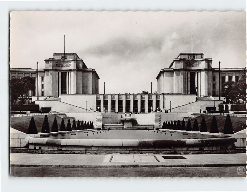 Postcard Palace of Chaillot Paris France