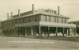 CO, Lamar, Colorado, Citizen's Bank, Ben Mar Hotel, RPPC