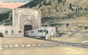 Moffat Tunnel, Colorado, CO USA Trains, Railroads Unused light wear