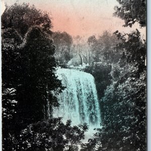 c1910s Minneapolis MN Minnehah Falls Waterfall Antique Card Minniehaha Minn A225