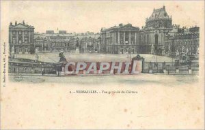 Postcard Old Versailles Chateau General view