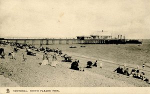 UK - England, Southsea. South Parade Pier