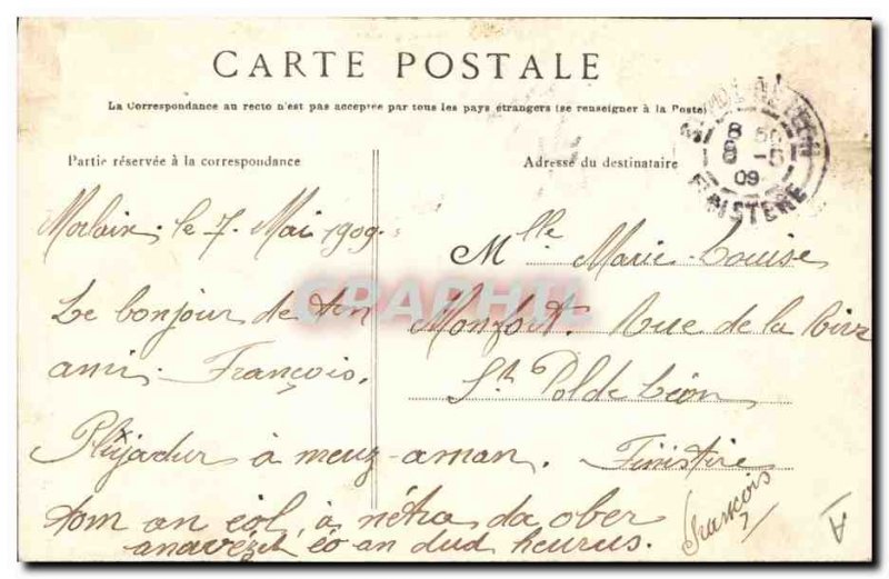Old Postcard Folklore Maries Quimper Marriage