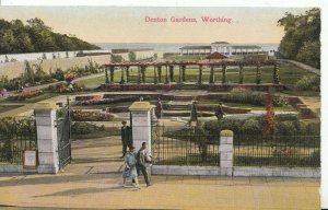 Sussex Postcard - Denton Gardens - Worthing - Ref ZZ4671