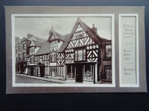 Staffordshire Cheadle YE OLDE HOUSE c1907 RP Postcard by B. Lowndes of Cheadle