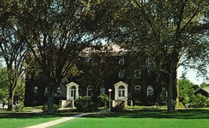 Vintage Postcard East Hall Headquarters Older Building University Rhode Island