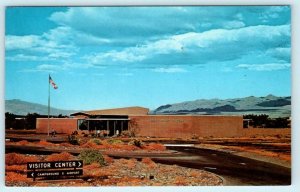 DEATH VALLEY VISITOR CENTER, California CA ~ Museum ca 1950s  Postcard