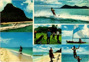 PC GOLF, MAURITIUS, LE MORNE BARBANT HOTEL, Modern Postcard (b45471)