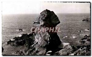 Old Postcard Diben Plougasnou Finistere Sphinx Rock or the Emperor