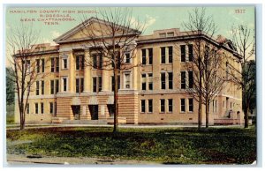c1910's Hamilton County High School Building Chattanooga Tennessee TN Postcard