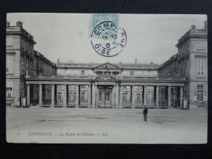 France COMPIEGNE La Facade du Chateau c1905 Postcard by Levy