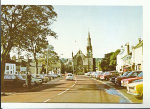 Co Durham Postcard - Galgate & Trinity Church - Bernard Castle - Ref 17191A