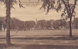 New Hampshire Hanover The Campus Looking North Dartmouth College Albertype