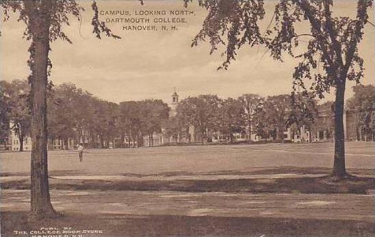 New Hampshire Hanover The Campus Looking North Dartmouth College Albertype