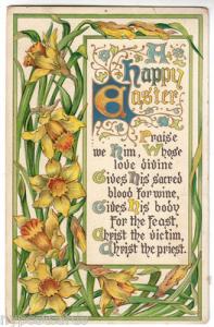 Happy Easter / Tuck's 752