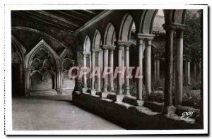 Postcard Old Saint Emilion The Cloister Church Collegiate