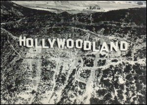 USA Post Card - HOLLYWOODLAND, unused