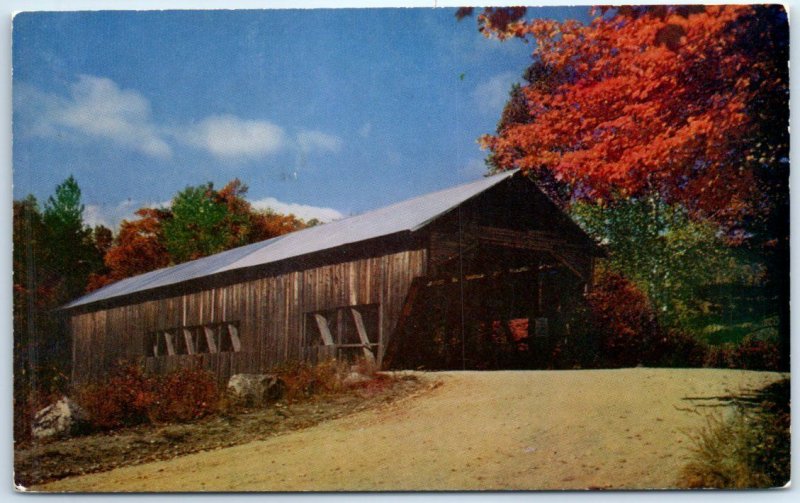 Postcard - Covered Bridge - Albany, New Hampshire