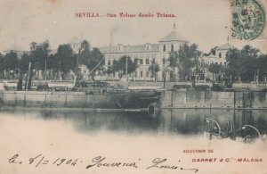 Spain Postcard - Sevilla - San Telmo Desde Triana   RS21049